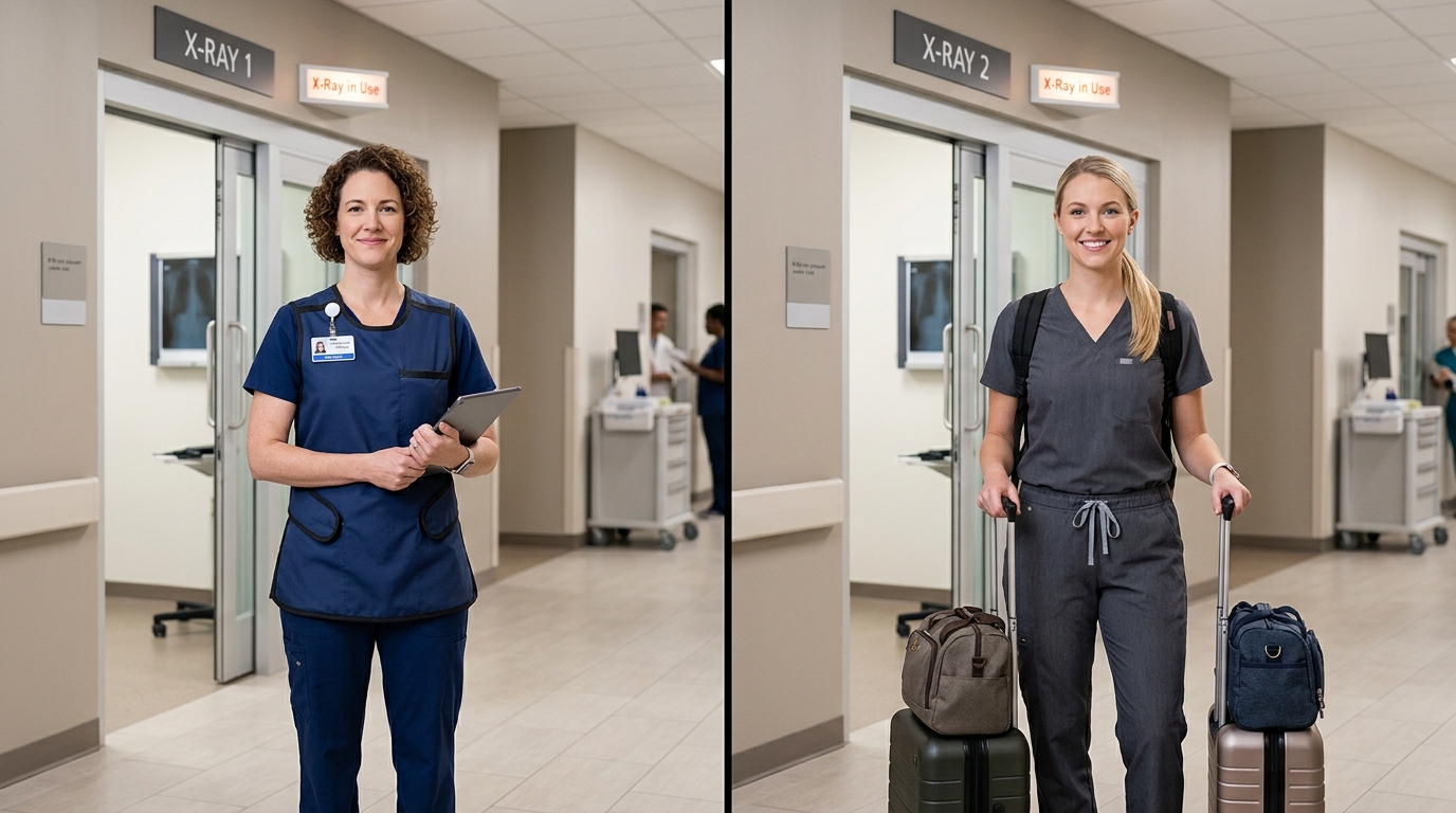 Staff vs. Travel Rad Techs: The Math Behind the Decision